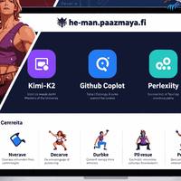 Creating He-man weight training program with the help from Kimi-K2 and Perplexity AI