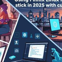 Using Finnix Linux from USB stick in 2025 with customization